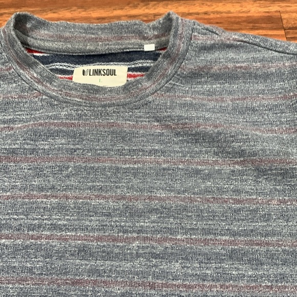 LINKSOUL Men’s Golf Crewneck - MENS SIZE LARGE - Picture 2 of 13